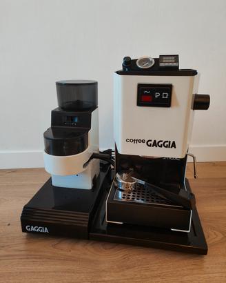 Macchina espresso Gaggia "Coffee" + Macina caffè 