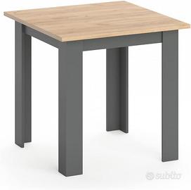 Tavolo fisso da soggiorno/pranzo 80x80 cm 4 Posti