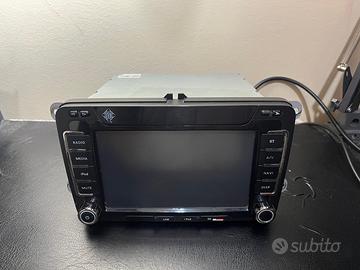 stereo nav mascherina 2 DIN telefunken x passat B7