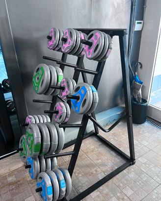 SET BODY PUMP COMPLETO + RASTRELLIERA – Bilancieri