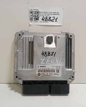 CENTRALINA INIEZIONE BMW Serie 1 F20 8576333 N47D2