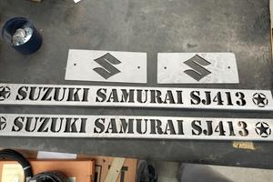DECORAZIONI PERSONALIZZABILI SUZUKI SAMURAI