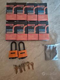 Set 10 lucchetti waterproof Kawaha