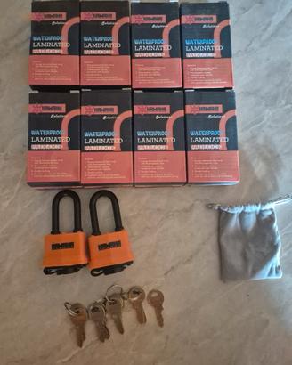 Set 10 lucchetti waterproof Kawaha