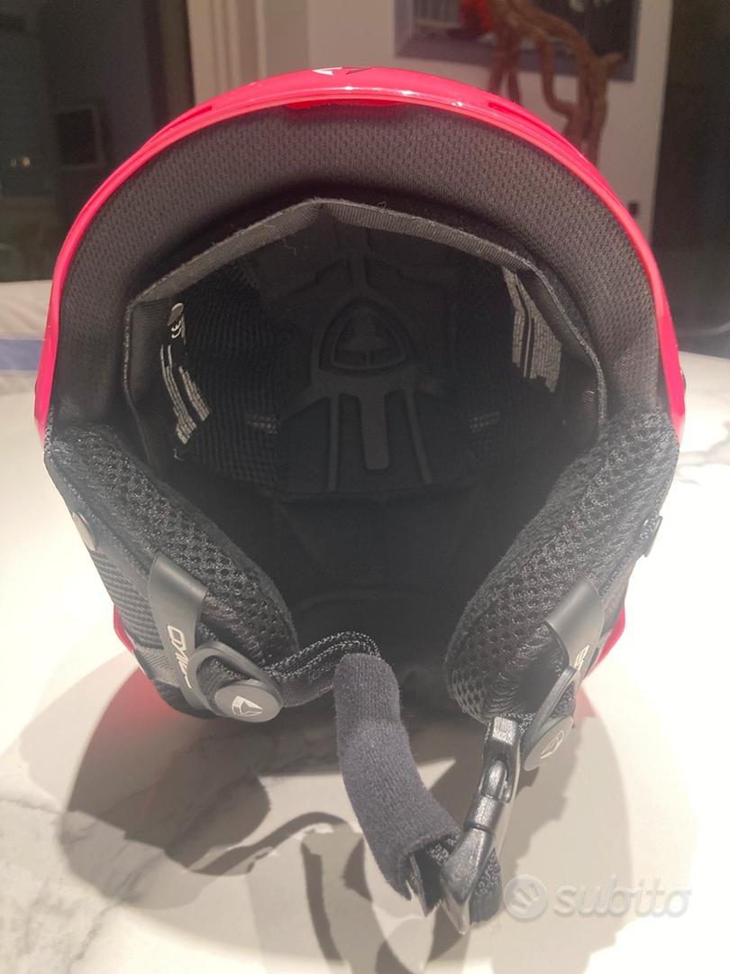 briko casco rosso da donna in per sport invernali BRIKO