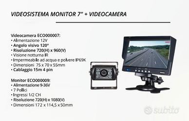 Kit video retromarcia 