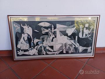 Stampa "Guernica" di Pablo Picasso 104 cm X 54 cm