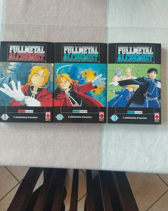 manga Fullmetal alchemist n.1-3