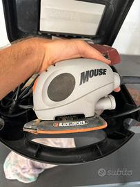 Levigatrice mouse multifunzione 55w BLACK+DECKER