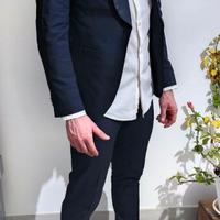 Completo elegante Brian Dales - Blu - Taglia 48