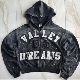 Vale Forever  "Valley Dreams"  Felpa Zip M nero
