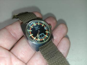 Ticin Judo Antichoc orologio meccanico vintage '60