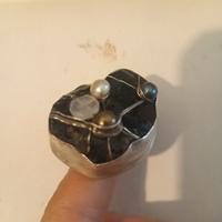 anello artigianale argento 
