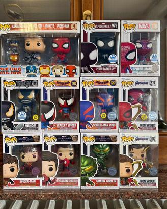 Funko pop Marvel Spider Man Bundle