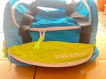 Borsa sportiva Tribord (Decathlon) – Blu/Verde Lim