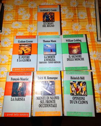 LOTTO 7 LIBRI NOVECENTO EUROPEO COME NUOVI