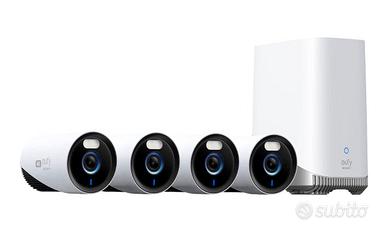 Eufy Kit 3 telecamere NVR Wi-fi