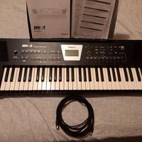 Tastiera BK-3 Roland (nera) 61 tasti + MIDI