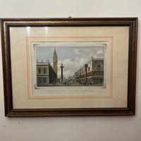 Stampa antica 1800 Kier, Venezia