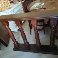 Balaustra in legno nocce