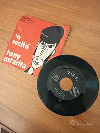 45 giri Tony Astarita "Coppola nera" / "'A recita"