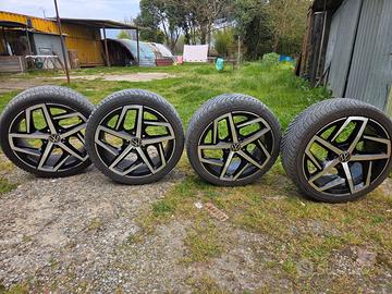 Cerchi 18" Originali VW "Dallas" – Golf 8 + gomme