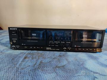 Doppia piastra cassette Sony TC-WR 500
