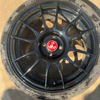 Cerchi abarth 17+gomme