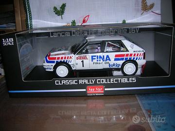 Delta HF 16v Sanremo 1991 Auriol 1/18 Sunstar