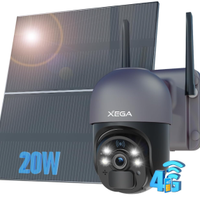 Xega 4G Telecamera Esterno con SIM Scheda
