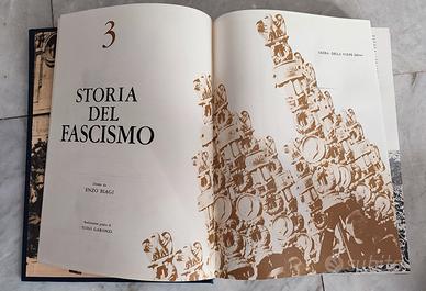 Storia del fascismo diretta da Enzo Biagi 3 volumi: ottimo Rilegato (1964)