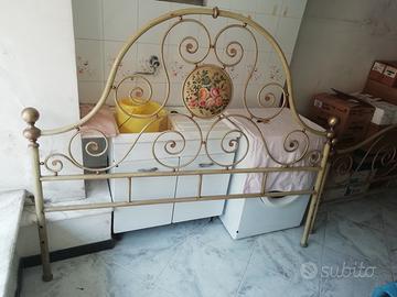 Letto in ferro battuto