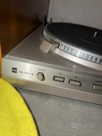 DUAL CS 617 Q - giradischi vinile