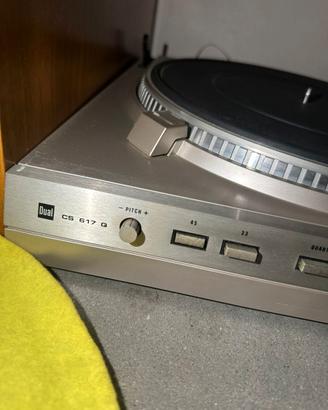 DUAL CS 617 Q - giradischi vinile