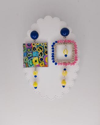 Orecchini in carta handmade