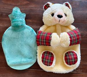 Borsa acqua calda orsetto Vintage.