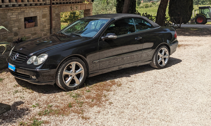 Mercedes clk 200 cabrio
