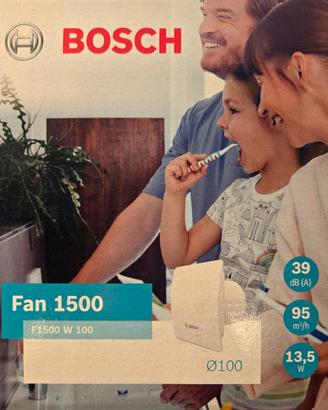 Ventola bagno BOSCH FAN 1500