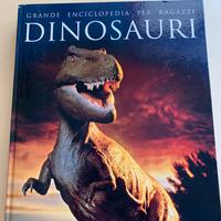 Dinosauri e libro illustrato
