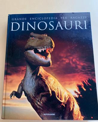 Dinosauri e libro illustrato