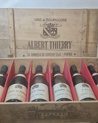Vins de bourgogne Albert Thierry anni 60