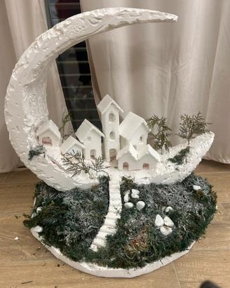 Paesaggio Intagliato a mano