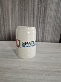 6 bicchieri per la birra Spaten in ceramica