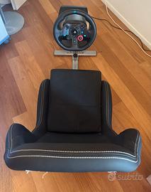 play seat con volante e pedali