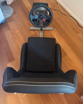 play seat con volante e pedali