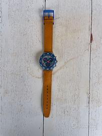 Swatch Aqua Chrono “Orange Juice” SEK104