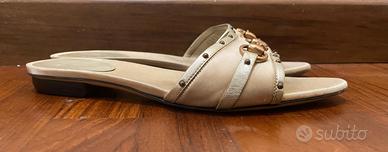 Gucci  ciabattine donna vintage col. oro misura 37