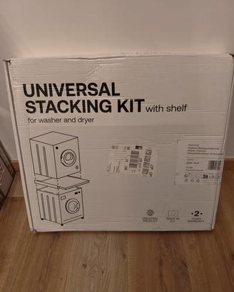 Kit Sovrapposizione Lavatrice Asciugatrice 60x60