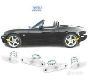 FRECCIE LATERALI PER MAZDA MX5 89-05 BIANCO
