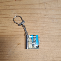 Portachiavi vintage souvenir di Pisa
